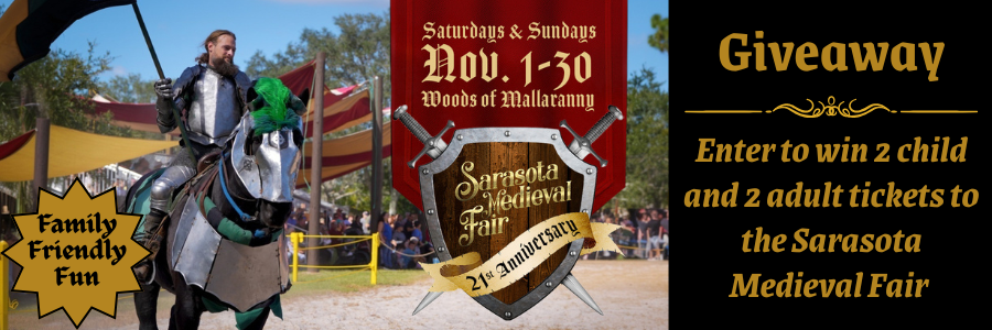 Sarasota Medieval Fair Giveaway